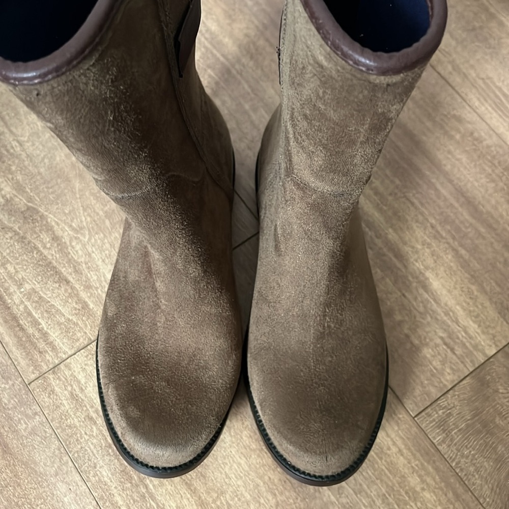 Charleston Shoe Co Legare Mid Calf Rain Boots Olive Brown‎ Size 7 - Picture 11 of 11